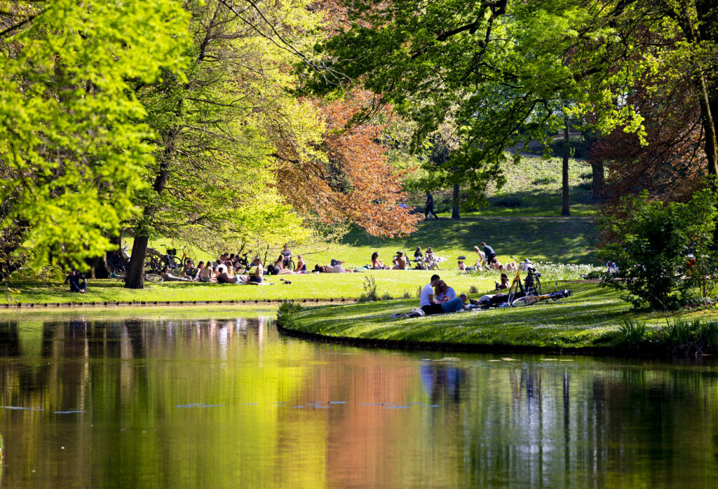 Voorjaar in Het Park.