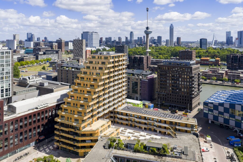 SAWA het unieke houten gebouw in Rotterdam