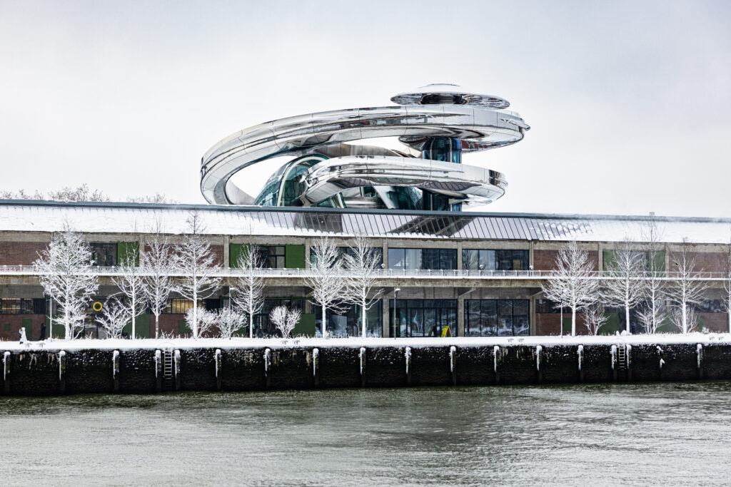 Rotterdam in de winter